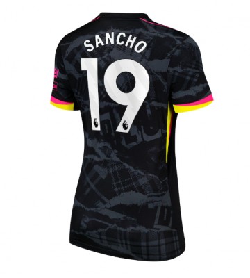 Chelsea Jadon Sancho #19 Tercera Equipación Mujer 2024-25 Manga Corta